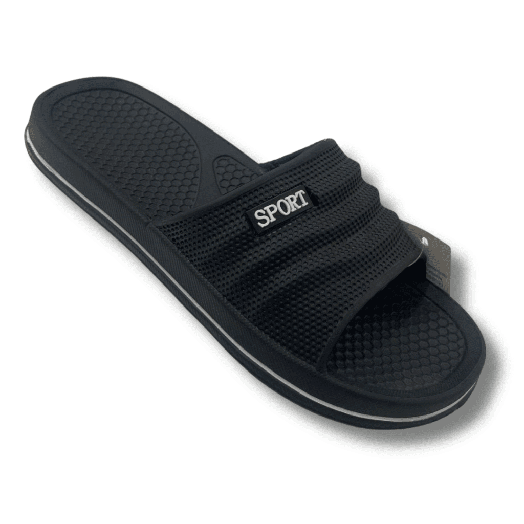 chanclas sport negro