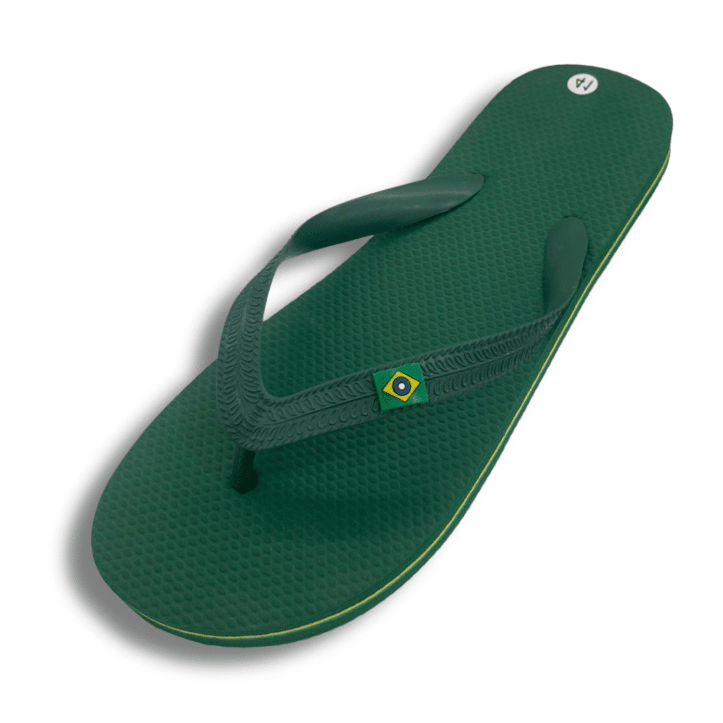 chanclas de dedo verde unisex