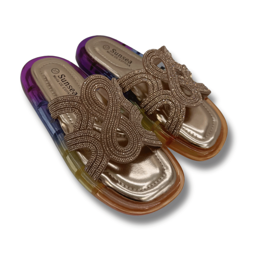 Zapatillas de Verano Air Cushion champagne