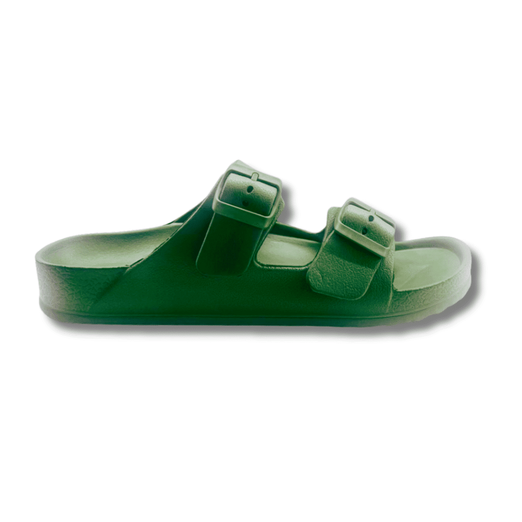 sandalias ajustables verano hombre verde militar