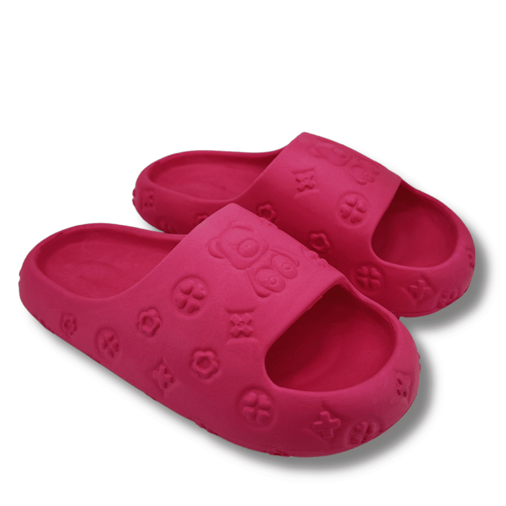 chanclas divertidas mujer rosa