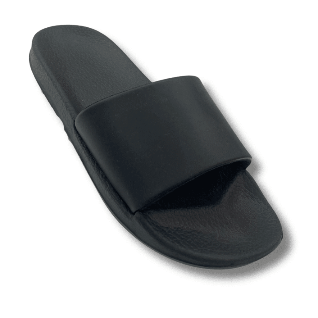 chanclas básicas mujer ligeras antideslizantes negro